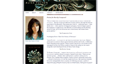 Desktop Screenshot of alicefulton.com
